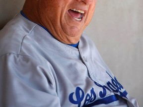 Los Angeles Dodgers legend Tommy Lasorda had some choice words regarding New York Yankees third baseman Alex Rodriguez. (Reuters)