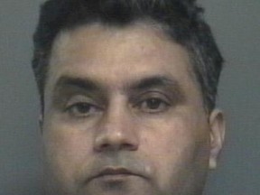 Brampton man Iqbal Singh, 46, is charged with second-degree murder and attempted murder in a double stabbing Tuesday, Jan. 21, 2014. (Peel Regional Police handout)