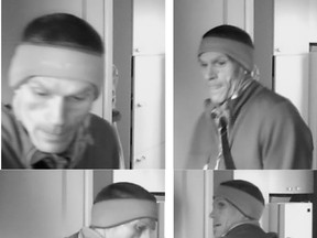 Gatineau cops want to talk to this man about a home break-in on Sherbrook St. in Hull in October. (Gatineau Police submitted image)