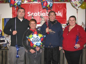 Scotiabank sponors the local Curl for Kids' Sake, a winter fundraiser for Big Brothers Big Sisters of Ingersoll, Tillsonburg and Area.