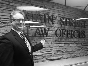 Frank DeAngelis, from Main Street Law LLP in Spruce Grove, was recently awarded the distinction of Queen’s Counsel, along with 113 of his peers in Alberta. - Photo Supplied