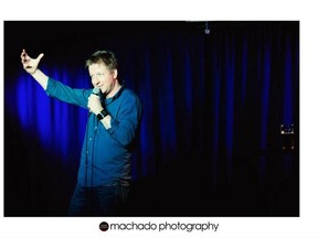 Steve Dylan, better known as Steve Patterson when he was growing up in Kingston, performs at the Uptown Waterloo Comedy Festvial in 2011. (Supplied photo)