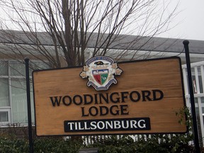 Woodingford Lodge in Tillsonburg (QMI Agency file photo)