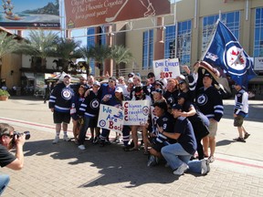 Jets fans love to flock to Phoenix to soak up the weather and get easy access to Coyotes tickets.