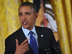 U.S. President Barack Obama speaks during an event for the Council on Women and Girls in the White House on January 22.
MANDEL NGAN/AFP