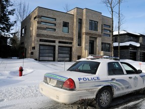 Police searched the home of Canadian boxer Jean Pascal in Lorraine, Que., Jan. 26, 2014. (MATHIEU LACOMBE/QMI Agency)