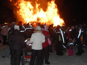 The Cochrane Winter Carnival runs from Jan. 31 to Feb. 9. Among the highlights is the Torchlight Parade, which always ends with a huge bonfire. The parade is scheduled to take place Thursday, Feb. 6 beginning at 6 p.m.
QMI file photo