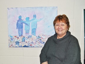 Terry Marshall, Pat Hardy Primary School Principal will have more time to pursue some of her other passions, like painting after she retires at the end of this school year.
Barry Kerton | Whitecourt Star
