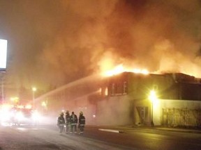 A fire at two buildings on Tudhope Street in Espanola in 2012 caused $1.8 million in damage.