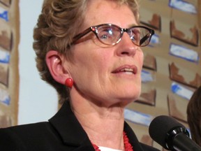 Ontario Premier Kathleen Wynne