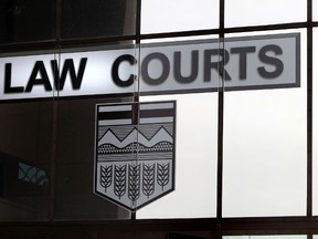 Man sentenced at Edmonton courthouse. FILE