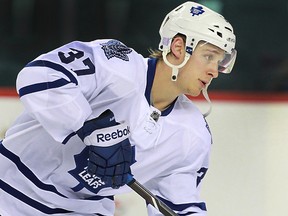Toronto Maple Leafs forward Carter Ashton. (AL CHAREST/QMI Agency files)