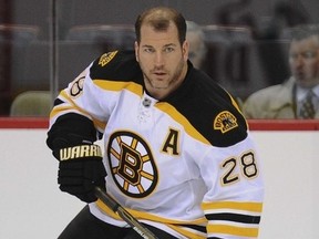 Mark Recchi finished his career with the 2011 Stanley Cup-winning Boston Bruins. (Reuters)