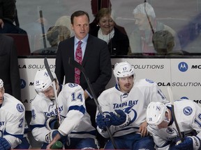 Lightning head coach Jon Cooper. (QMI AGENCY/FILES)