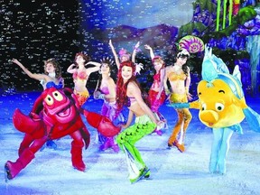 Disney on Ice?s Passport to Adventure is described as an ?action-packed show? featuring many favourite Disney characters. Former member of the Woodstock figure skating club Jesse Hagell is in the chorus. (Special to QMI Agency)