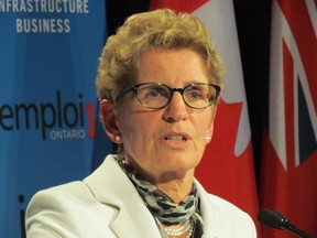 Premier Kathleen Wynne at Queen's Park Jan. 29, 2014. (ANTONELLA ARTUSO/Toronto Sun)