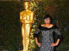 Cheryl Boone Isaacs, president of the Academy of Motion Picture Arts and Sciences, arrives at the 5th Annual Academy of Motion Picture Arts and Sciences  Governors Awards in Hollywood November 16, 2013. (REUTERS/Fred Prouser)