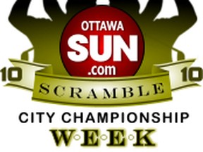 Ottawa Sun Scramble City Golf Championship header / logo