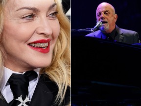 Madonna and Bill Joel (Reuters/WENN.COM photo)