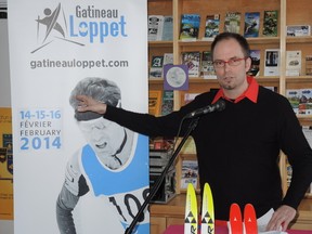 Gatineau Loppet vice-president Philippe Lebel is excited with race weekend almost two weeks away.
TIM BAINES/OTTAWA SUN