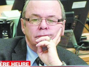 Michel Arsenault, former president of the Quebec Federation of Labour, testified at the Charbonneau commission on Thursday. (TVA Nouvelles/QMI Agency)