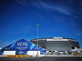 A general view of the Metlife Stadium in East Rutherford, New Jersey, January 28, 2014. (REUTERS/Eduardo Munoz)