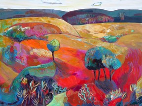 New Outlook, an oil painting by Lori Richards, is featured in an exhibition at Gallery Raymond. (Supplied photo)