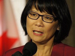 Toronto NDP MP, and possible mayoral candidate, Olivia Chow.
CHARLES-ANTOINE GAGNON/QMI AGENCY