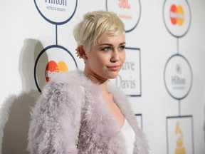 Miley Cyrus. REUTERS/Phil McCarten