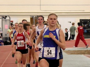 Laurentian's Adrienne Wilson captured a bronze medal on the weekend in OUA action.