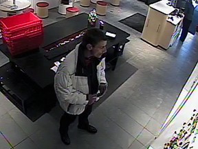 Police had released this image from a store security camera and asked the public for help identifying a man pictured in it