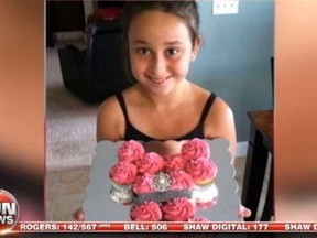11-year-old Chloe Stirling, creator of Hey Cupcake. (Screen grab)