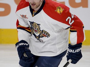 Former Maple Leaf Brad Boyes leads the Panthers with 26 points. (MARTIN CHEVALIER/QMI Agency)