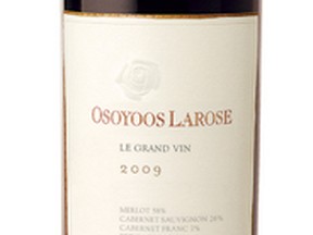 Osoyoos Larose 2009 Le Grand Vin, Okanagan Valley, British Columbia. (Supplied)