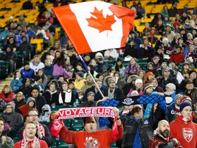 Canada beat Korea 3-0 last fall at Commonwealth Stadium. (Ian Kucerak, Edmonton Sun)