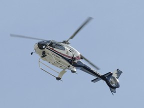 The Edmonton Police Service's helicopter, Air 1. IAN KUCERAK/EDMONTON SUN