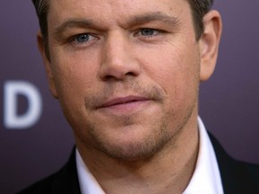 Matt Damon.

REUTERS/Carlo Allegri