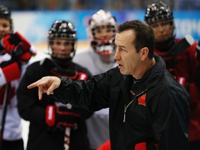 Canadian women's hockey coach Kevin Dineen sounds like he's ready to end the practices and start playing in Sochi -- a frustration likely shared by his players. REUTERS