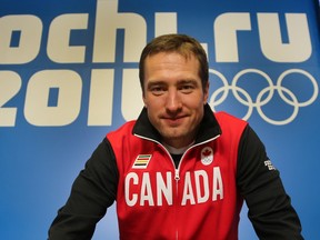 Canadian cross-country skier, Ivan Babikov of Canmore, Atla., during a presser at the 2014 Winter Olympic Games, in Sochi, Russia, on Feb.6, 2014. (Al Charest/Calgary Sun/QMI Agency)