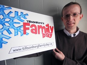 Lead team member Brent Shepherd is extending an open invitation to Tillsonburg’s Family Day celebrations Monday, February 17 at the complex. A full day of ‘local, fun and affordable,’ events begin with a pancake breakfast at 8 a.m. inside the Lion’s Den. For more information, interested persons are invited to visit the wesbite: www.tillsonburgfamilyday.ca.