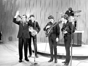 Ed Sullivan introduces The Beatles to his North American TV audience in 1964. (FILE PHOTO)