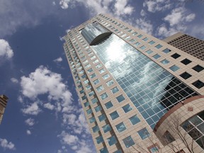 The 32-storey tower at 201 Portage Avenue is located at the famous intersection of Portage and Main.