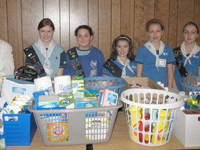 Girl Guides donate