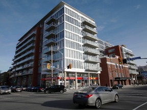 A condo development at the corner of Bank St. and Gladestone Ave in Ottawa Wednesday, Nov. 7, 2012.  Darren Brown/Ottawa Sun/QMI Agency