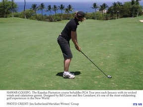 The Kapalua Plantation course befuddles PGA Tour pros with its wicked winds and calamitous greens. Designed by Bill Coore and Ben Crenshaw, it’s one of the most exhilarating golf experiences in the New World.JIM SUTHERLAND/MERIDIAN WRITERS' GROUP