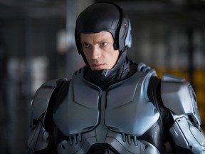 Joel Kinnaman in RoboCop.