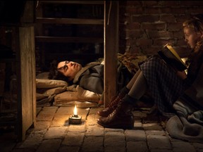 Max (played by Ben Schnetzer) and Liesel (Sophie Nelisse) pictured here in a screen shot from "The Book Thief." Based on a young adult novel, the film explores the power of books during the Second World War. SUBMITTED PHOTO