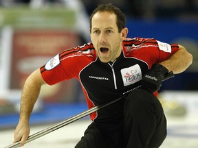 Brent Laing, partner of Team Canada curler Jennifer Jones, is in Sochi to support her during the Olympics. (IAN KUCERAK/QMI Agency)