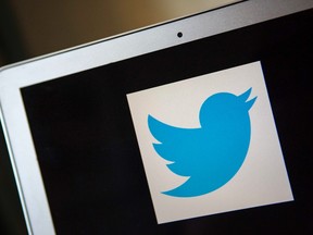 A Twitter logo is pictured in Ventura, California in this December 21, 2013 file photo. (REUTERS/Eric Thayer/Files)