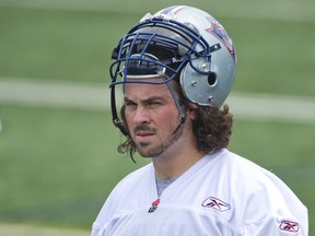 Canadian offensive lineman Josh Bourke, who is a member of the Montreal Alouettes until free agency opens Tuesday, is judged to be the top prize for CFL teams looking to improve. (MARTIN CHEVALIER/QMI Agency files)